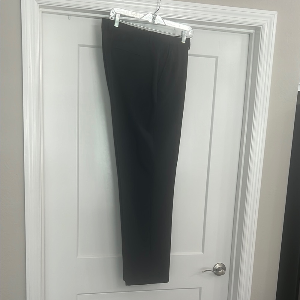 Greg Norman Collection Black Dress Pants with Straight Leg Design